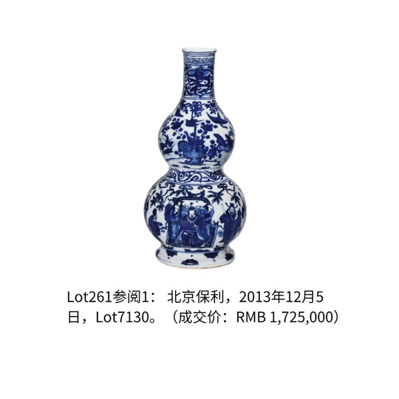 明万历 青花飞鸣宿食图壁瓶 - 图2