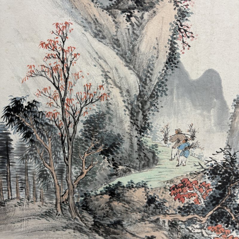 近现代 徐晓邨 山水 - 图3