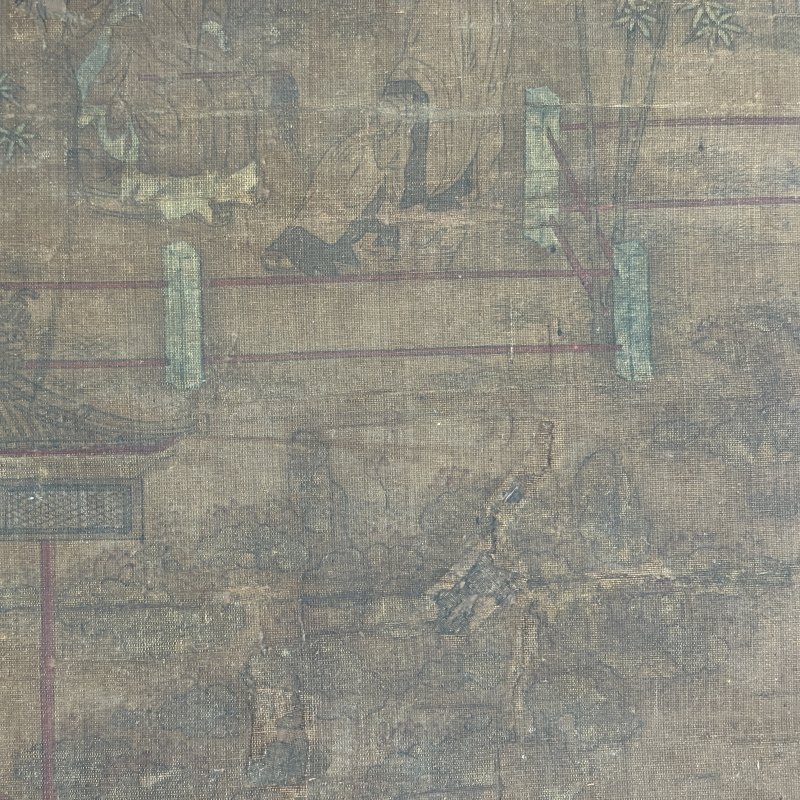 清 马贲（款） 亭台楼阁 - 图4