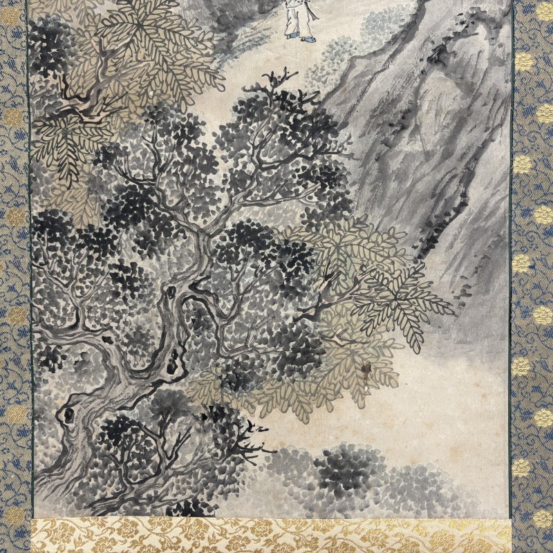 清 李墅 山水人物 - 图6