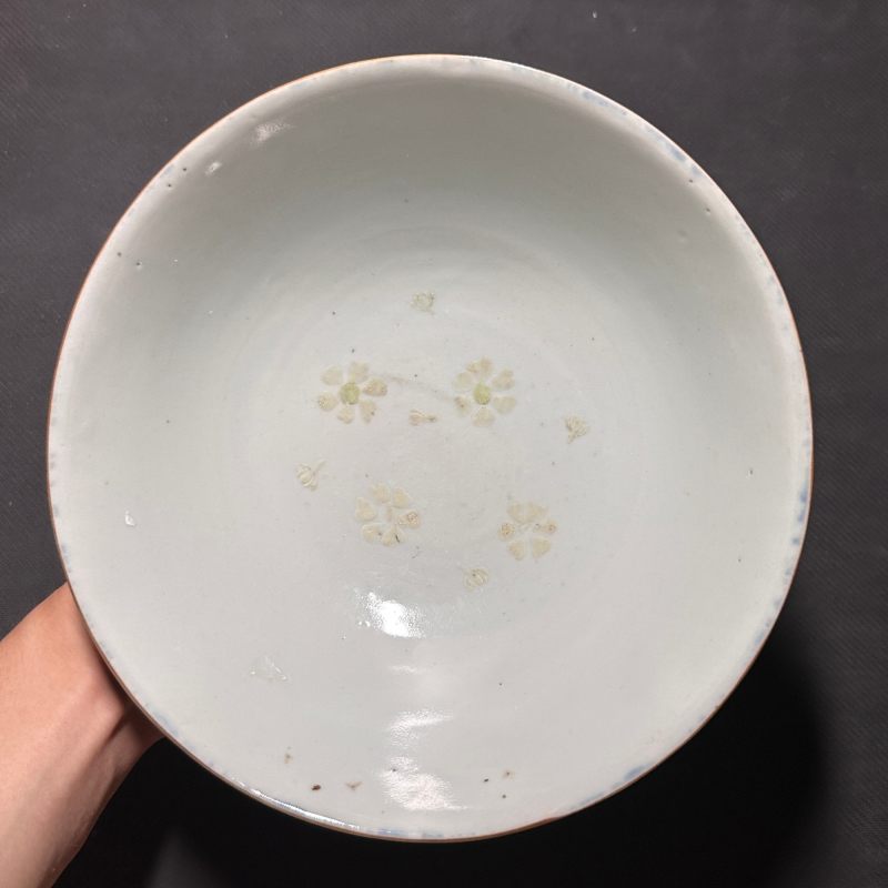 清嘉庆 祭蓝描金海水江崖纹碗 - 图6