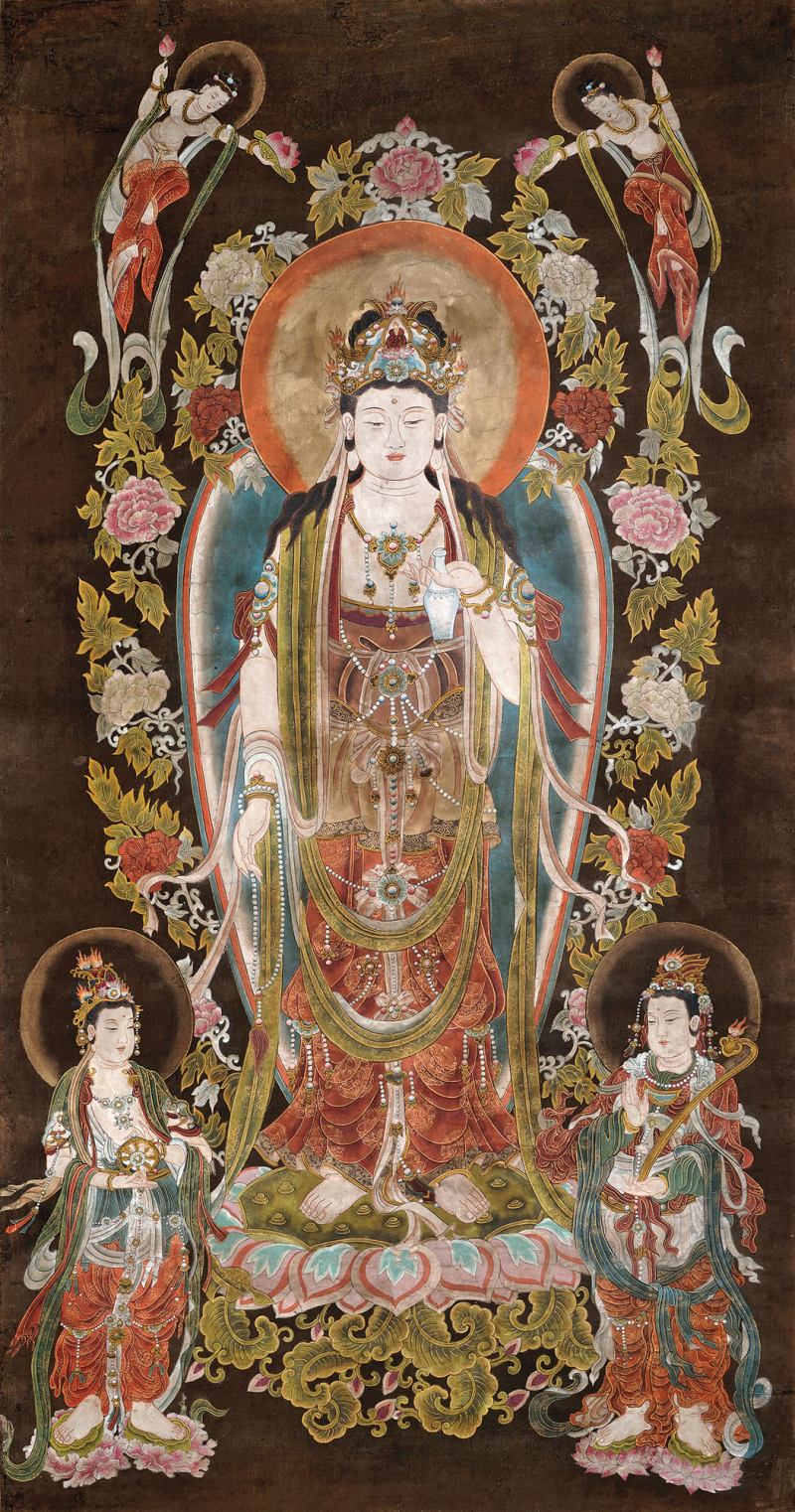 清 无款 佛像