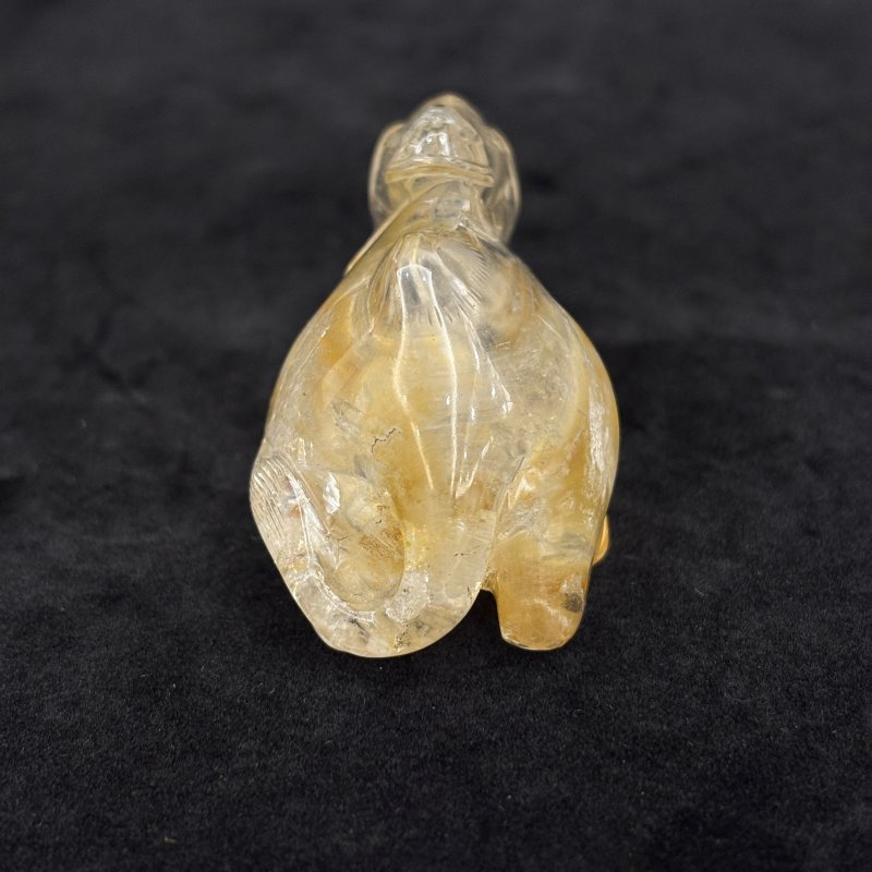 清 水晶骆驼摆件 - 图6