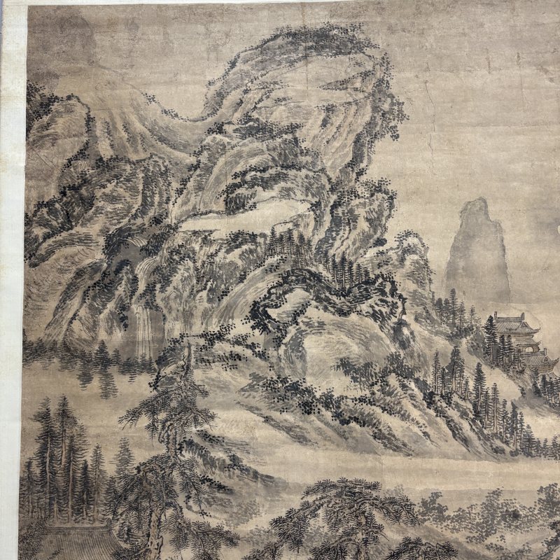 清 王健 山水人物 - 图2