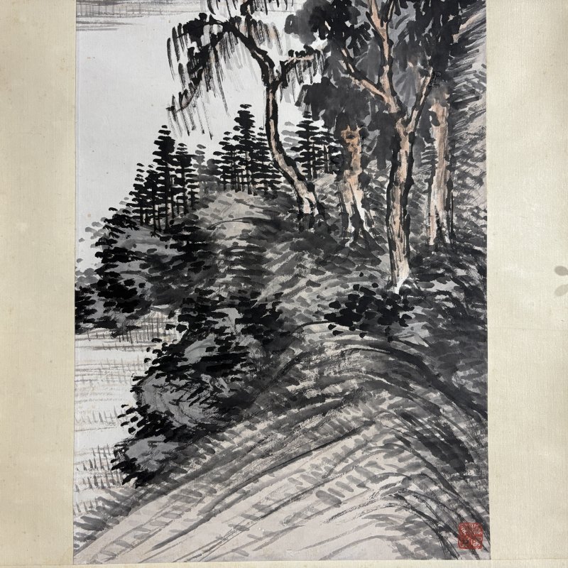 清 郑文焯 山水 - 图5
