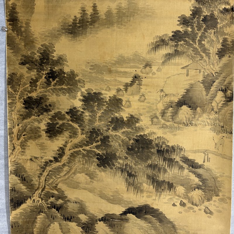清 罗牧 山水 - 图4