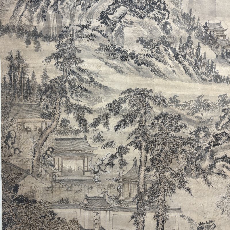 清 王健 山水人物 - 图4