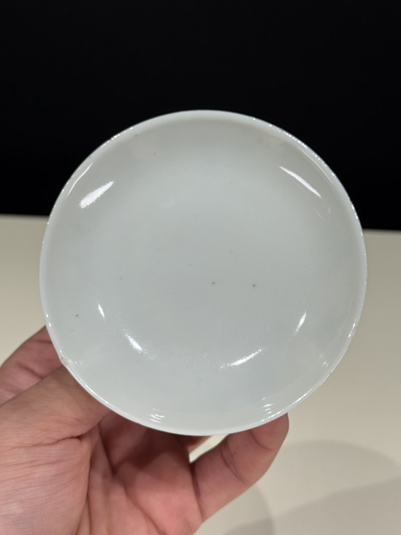 民国 粉彩花卉纹茶碗一对 - 图29
