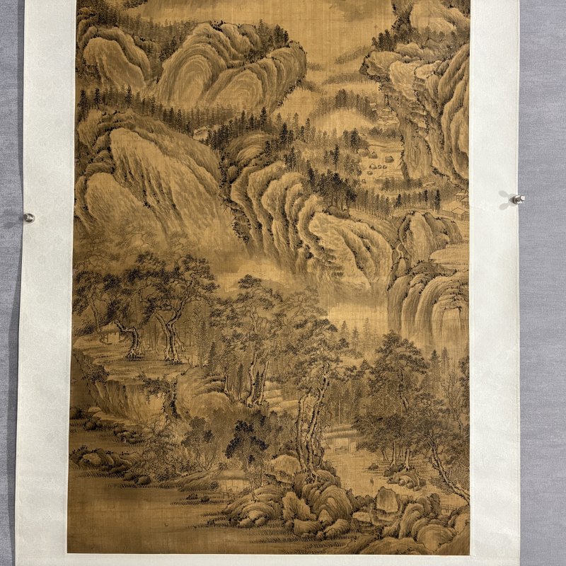 清 王翚（款） 山水 - 图4