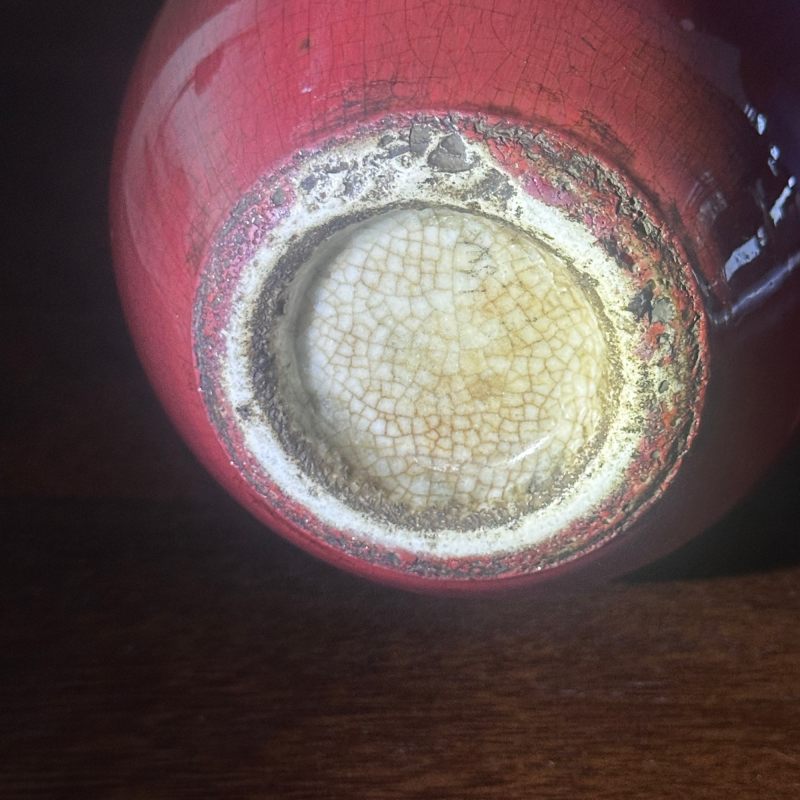 清乾隆 钧红釉葫芦瓶 - 图11