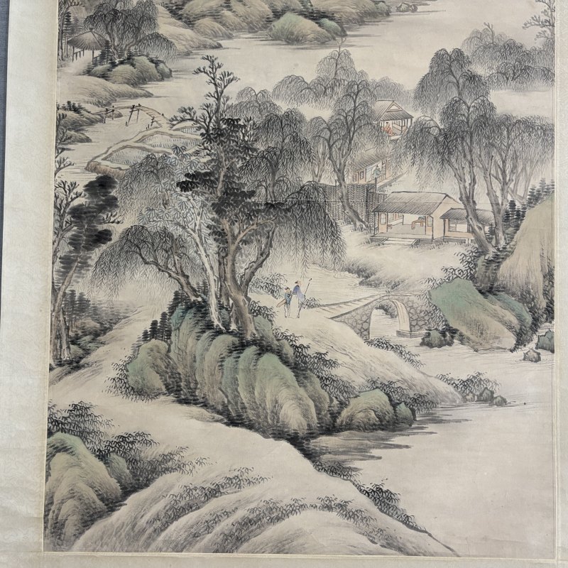 近现代 张寄凡 山水 - 图2
