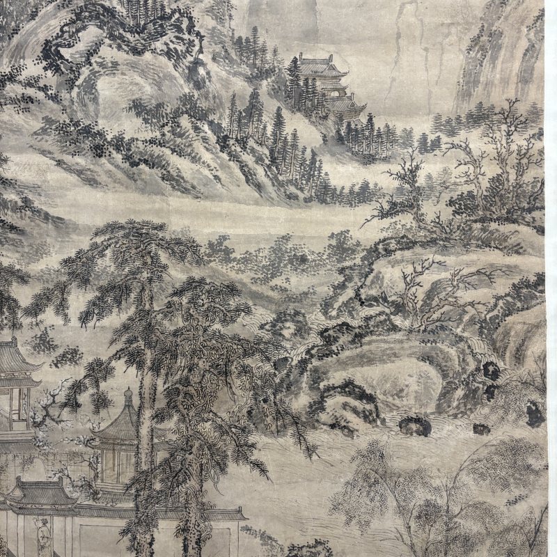清 王健 山水人物 - 图5