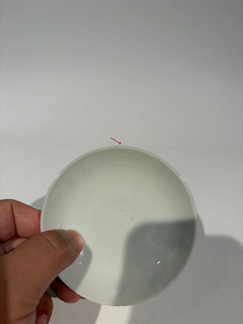 民国 粉彩花卉纹茶碗一对 - 图31