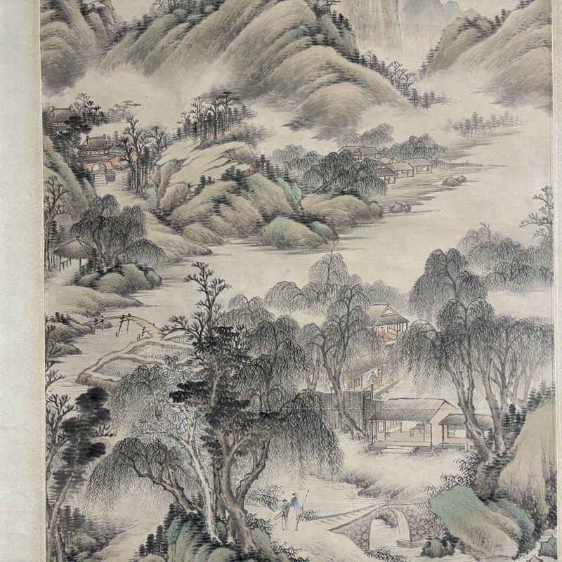 近现代 张寄凡 山水 - 图3