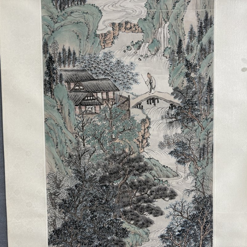 清 李墅 山水 - 图3