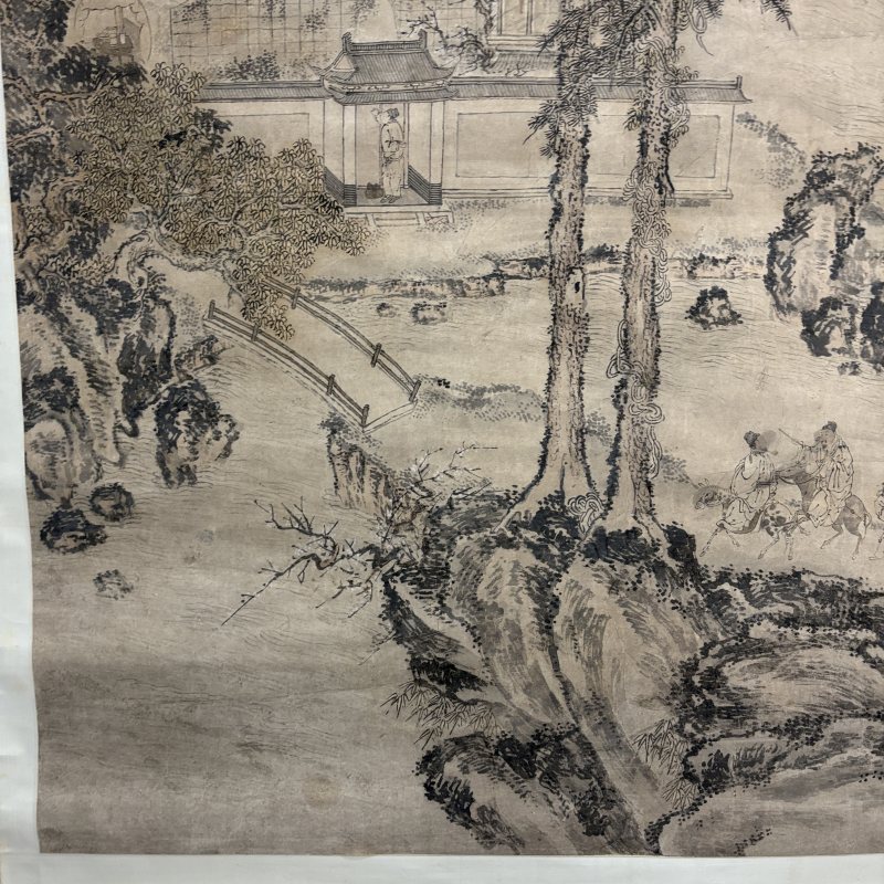 清 王健 山水人物 - 图6
