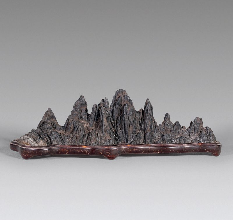 清 灵璧石山子