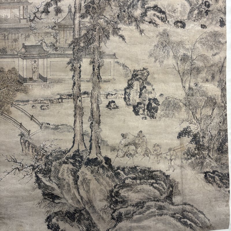 清 王健 山水人物 - 图7