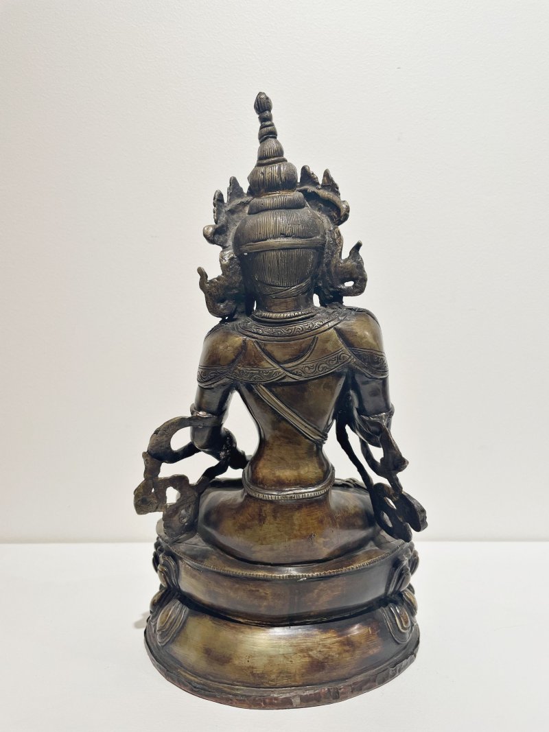 西藏 十八/十九世紀 金剛薩埵銅像 | A COPPER ALLOY FIGURE OF VAJRASATTVA - 图4