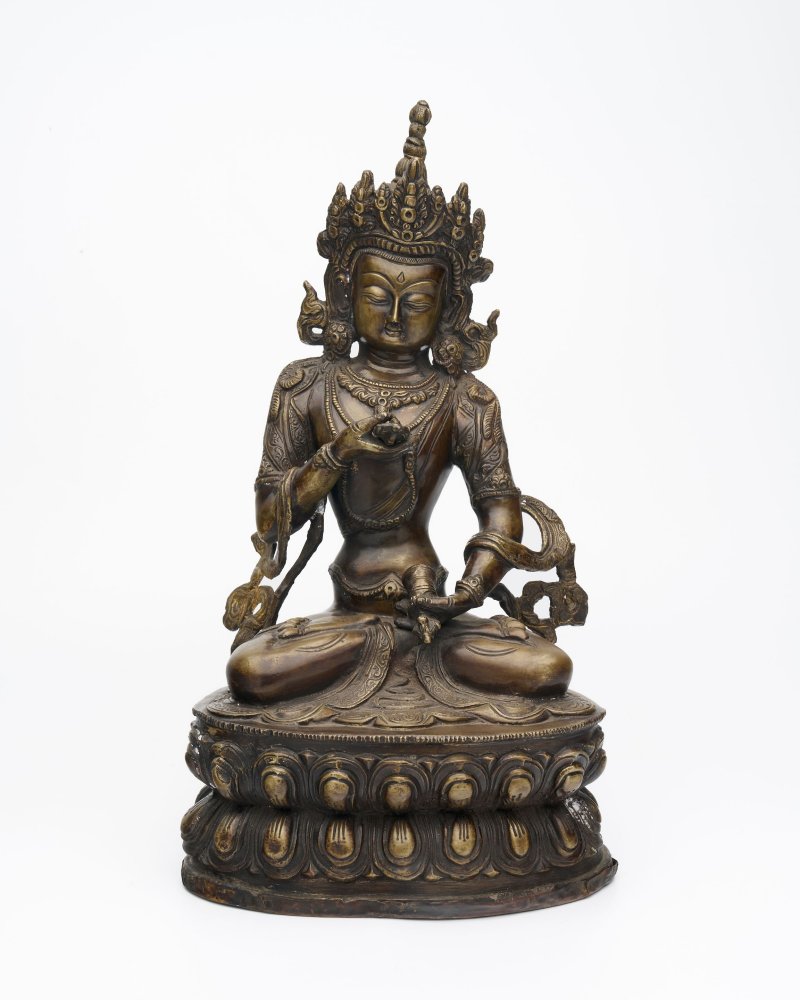 西藏 十八/十九世紀 金剛薩埵銅像 | A COPPER ALLOY FIGURE OF VAJRASATTVA - 图6