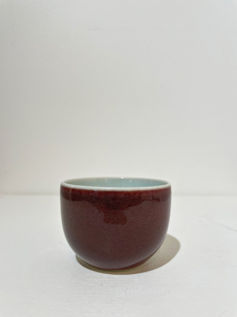 二十世紀 祭紅釉杯 及盒 | A SANG-DE-BOEUF-GLAZED CUP - 图8