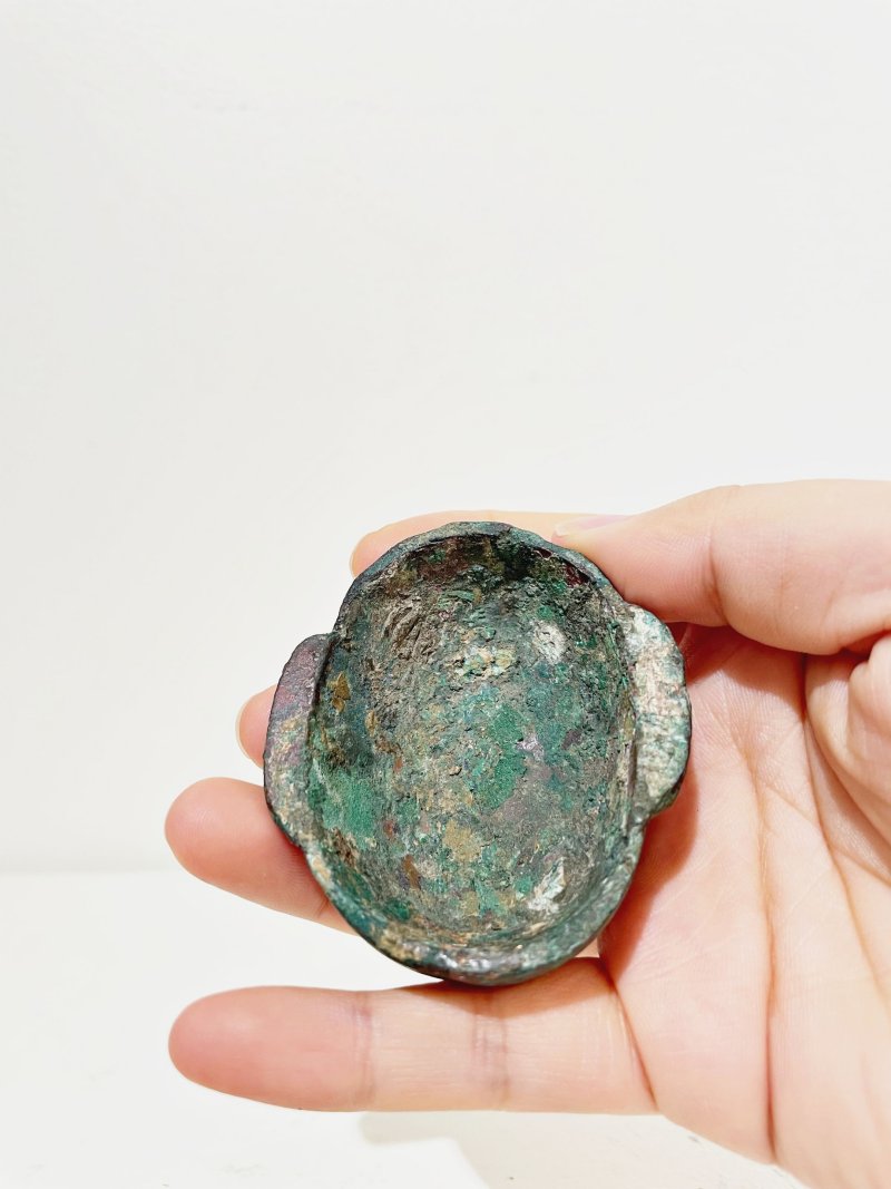 （或）漢 錯銀銅耳杯 | A BRONZE EAR CUP WITH GOLD AND SILVER INLAYS - 图8