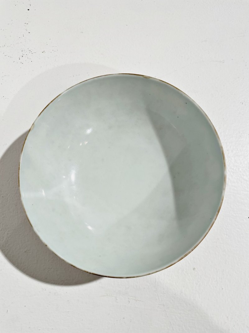 十九世紀 藍地礬紅彩龍紋碗 ⌈大清道光年製⌋礬紅篆書款 | A BLUE GROUND IRON-RED ENAMELLED 'DRAGON' BOWL - 图6