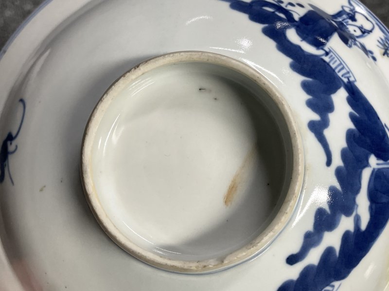 清 青花三星碗 - 图5