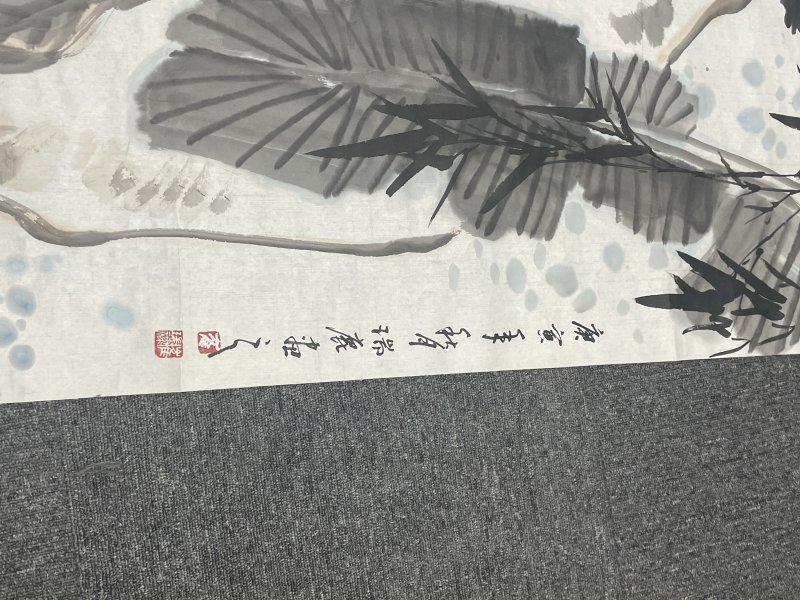 近代 写意蕉阴竹韵 - 图5