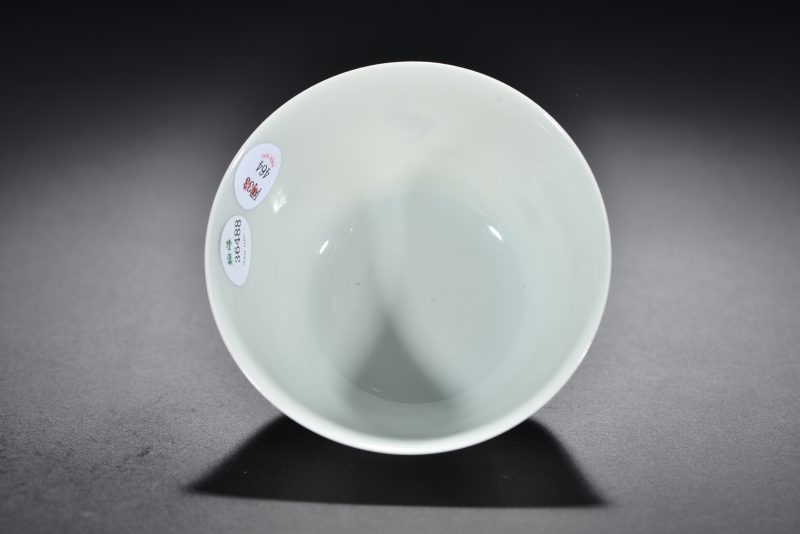 清 粉彩鹿纹茶圆 - 图5