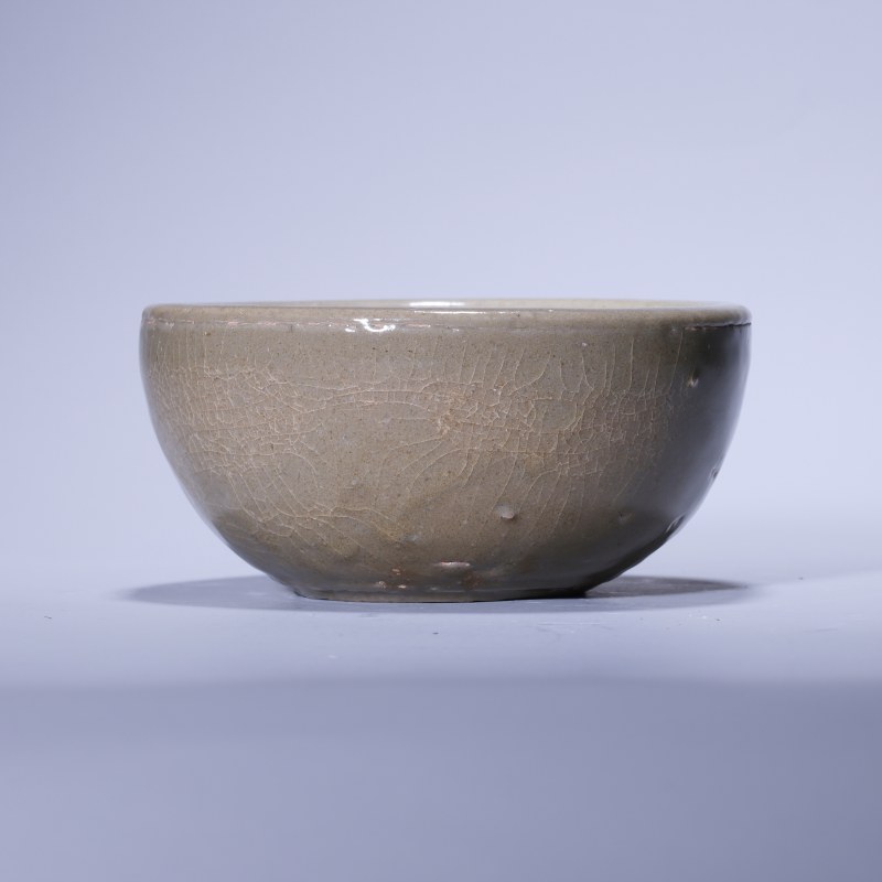 明代 龙泉窑青釉孔明碗 - 图2