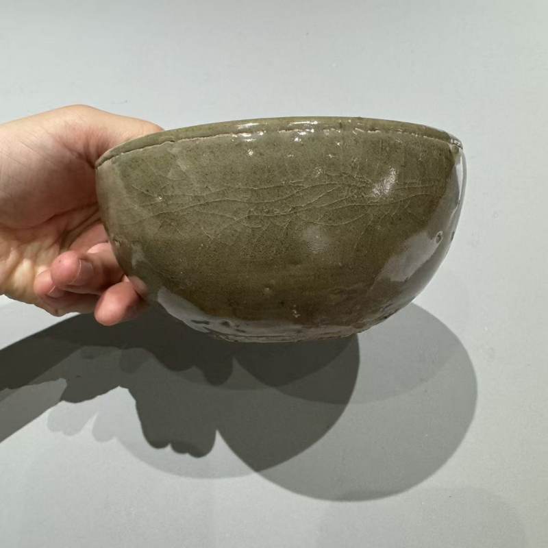 明代 龙泉窑青釉孔明碗 - 图5