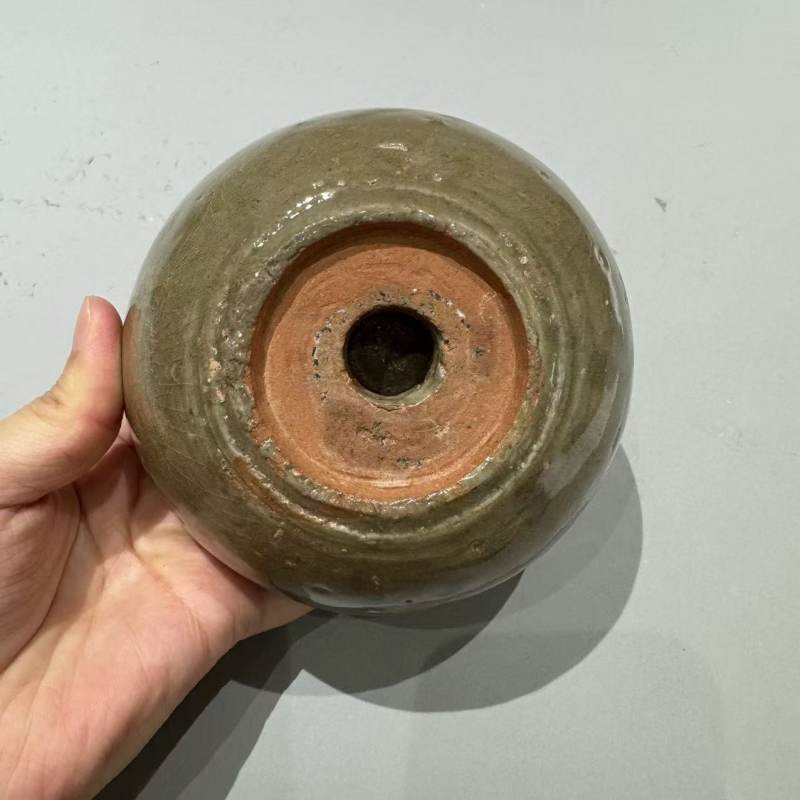 明代 龙泉窑青釉孔明碗 - 图6