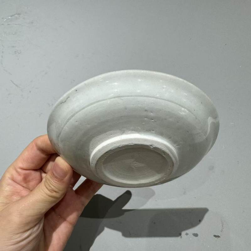 明代 青白釉刻花洗 - 图7