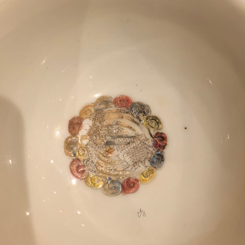 民国 粉彩八宝纹碗一对 - 图10