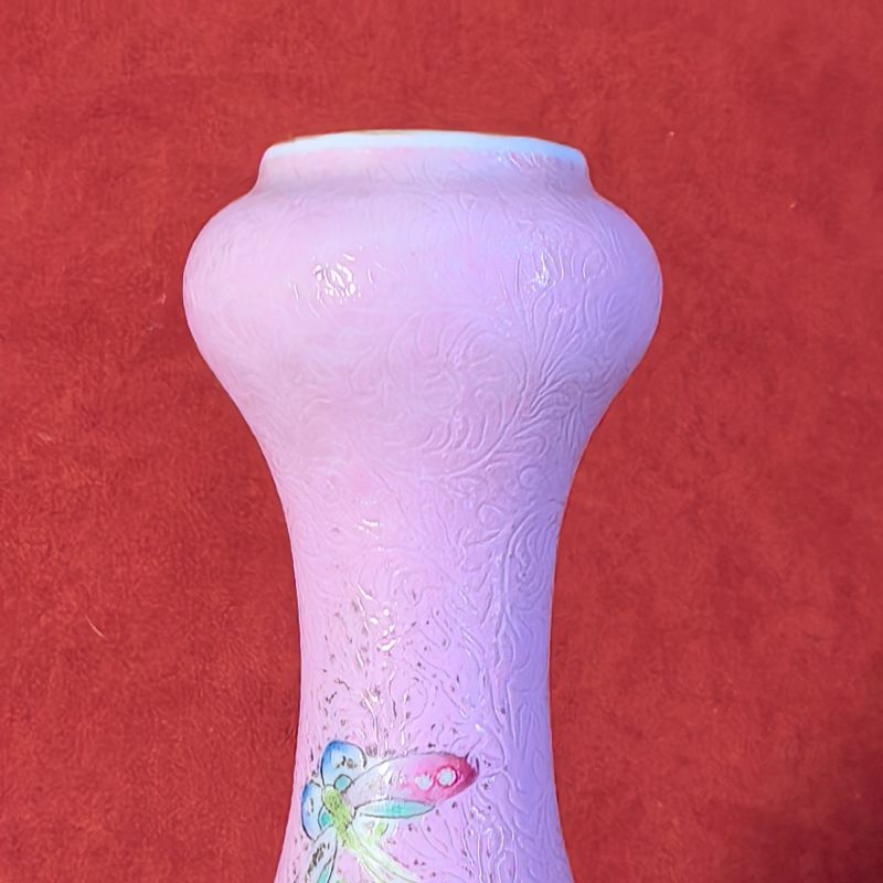 清光绪 粉彩轧道神仙人物蒜头瓶 - 图10