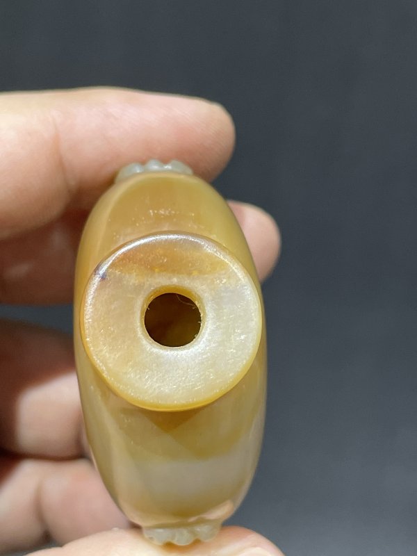 清玛瑙鼻烟壶 - 图5