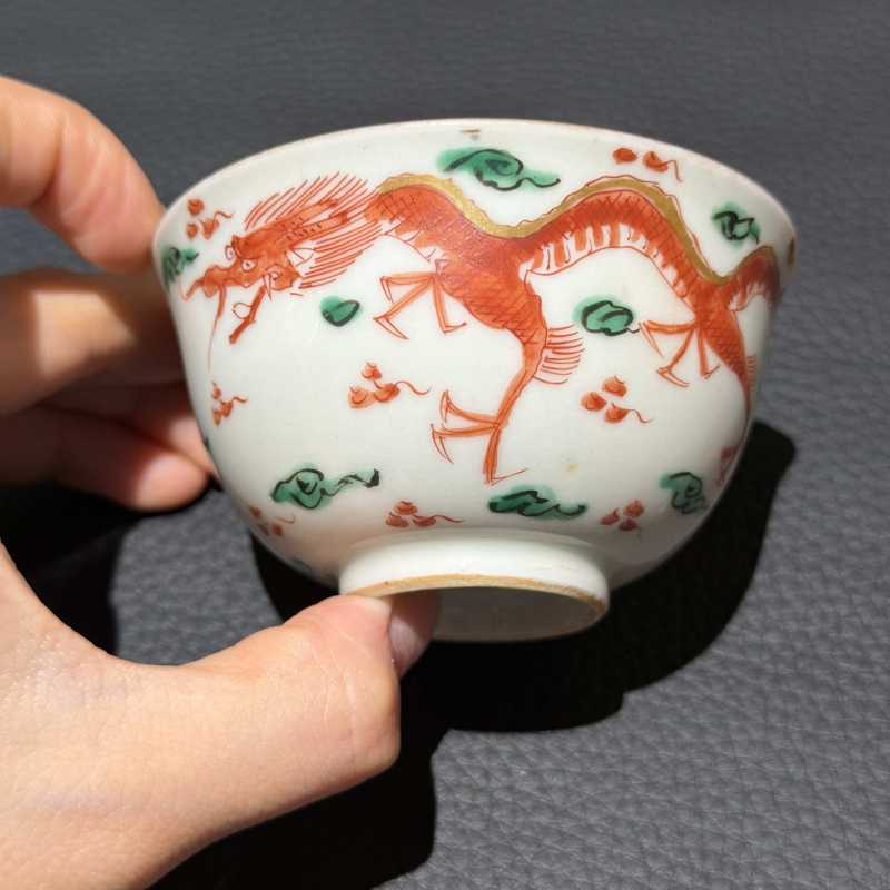 清中期 粉彩茶圆一组十只 - 图10