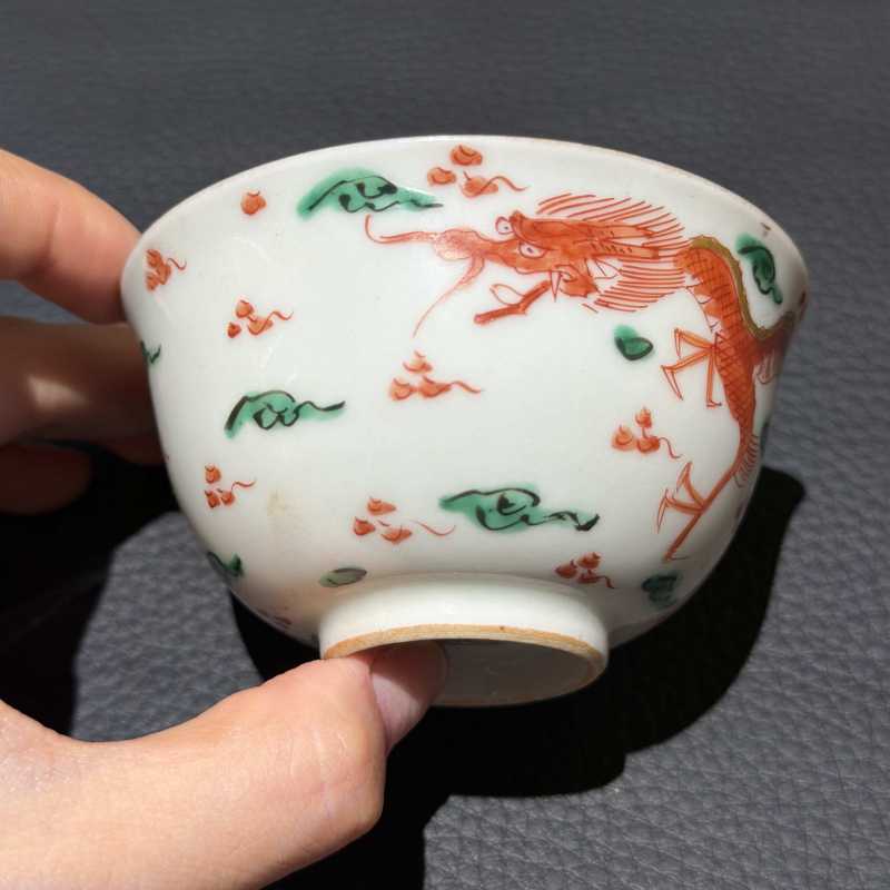 清中期 粉彩茶圆一组十只 - 图13