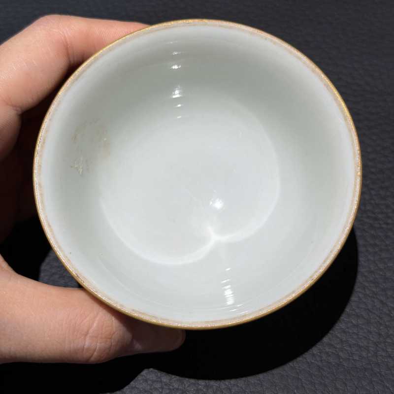 清中期 粉彩茶圆一组十只 - 图63