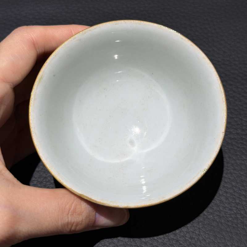 清中期 粉彩茶圆一组十只 - 图27