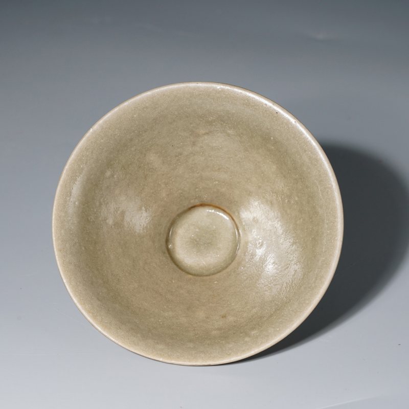 明 铜川青釉斗笠盏 - 图6