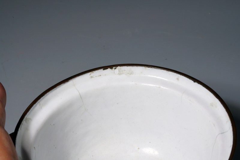 清乾隆 铜胎画珐琅云龙纹茶碗 - 图10