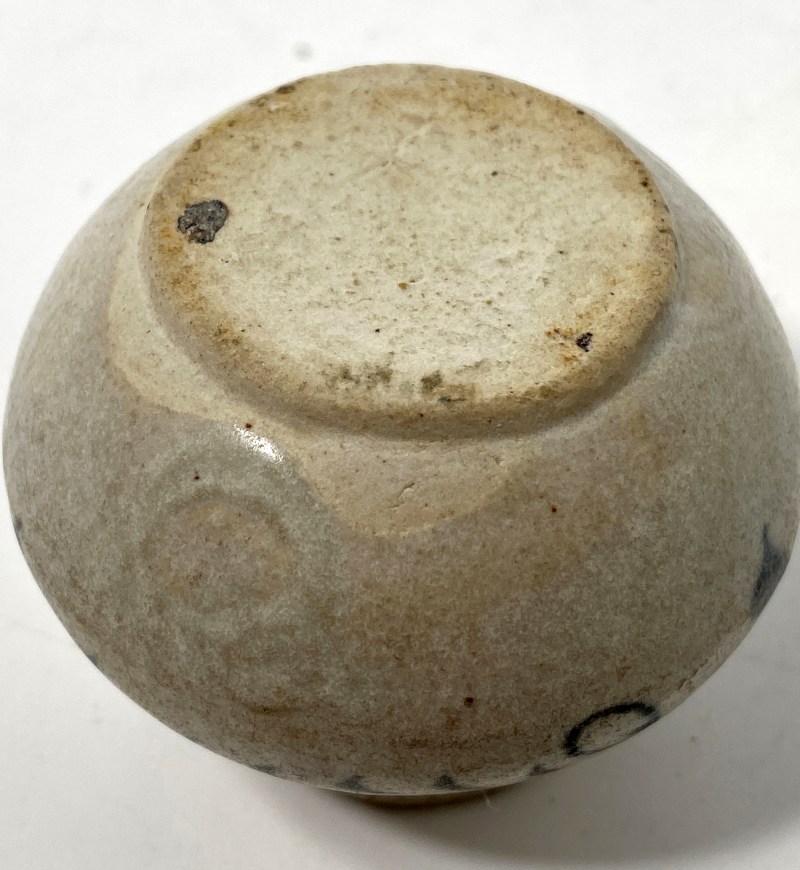 元  青花卷草纹双系小罐 - 图9
