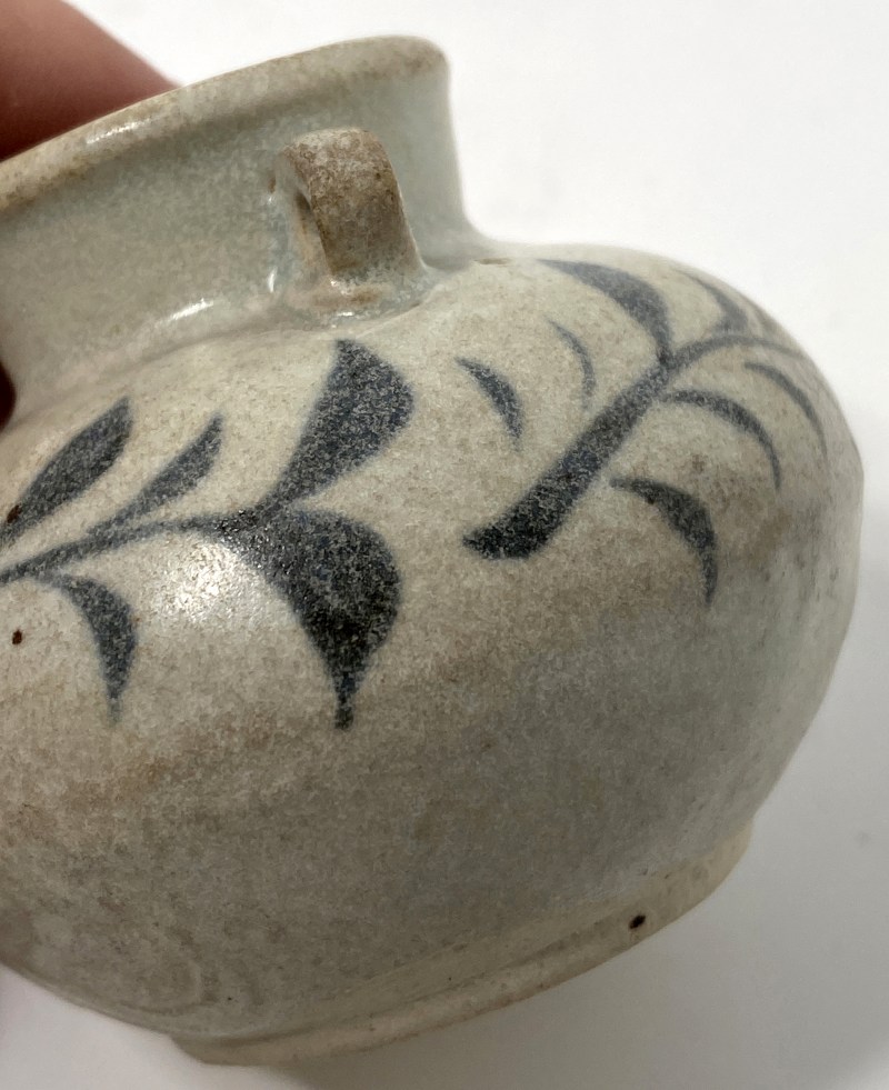 元  青花卷草纹双系小罐 - 图10