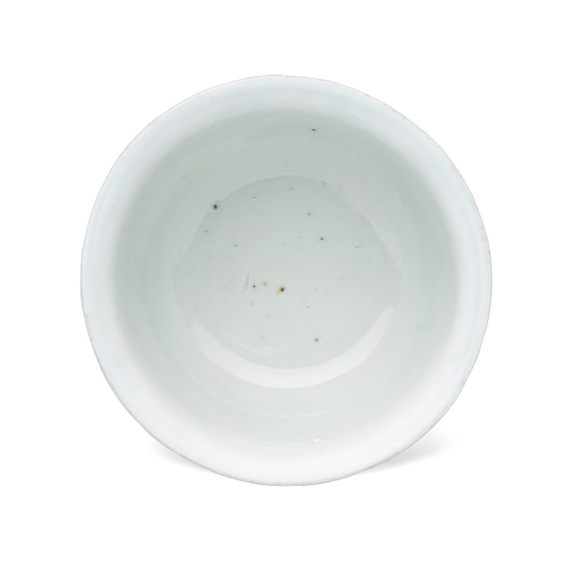 A Chinese blue and white 'Scholars' stem cup - 图6