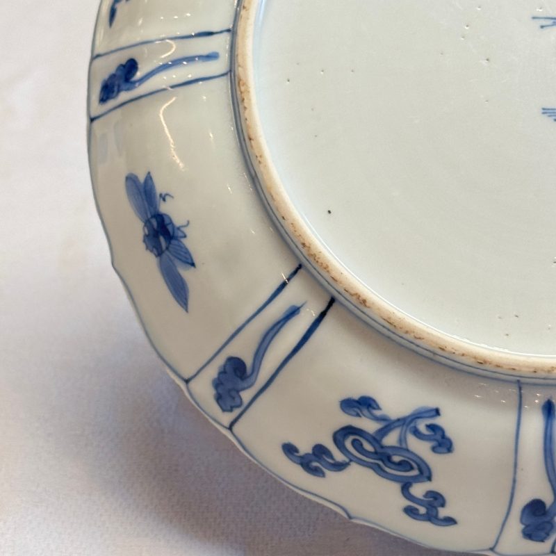 An extremely rare Chinese blue and white 'Eagle' plate - 图14