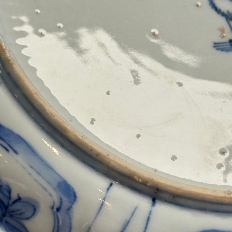 A Chinese blue and white 'Mandarin Duck' plate - 图25