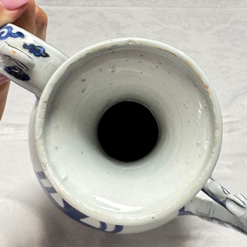 A Chinese blue and white 'Magic Fountain' ewer - 图24