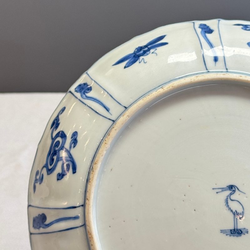 An extremely rare Chinese blue and white 'Eagle' plate - 图15